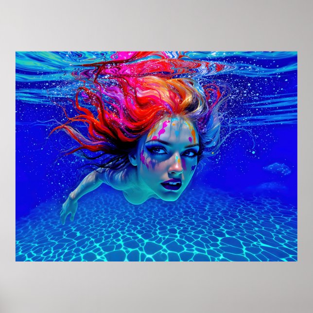 “Up Close and Personal” - A Chromatic Portrait Poster (Framsidan)