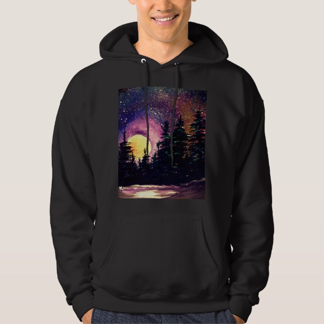 UP North Hoodie, Originalfärg av Pamela Kivi Hoodie (Framsida)
