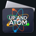 UP OCH ATOM Science Laptop Fodral<br><div class="desc">En coola-,  trendig- och roligt-vetenskap inspirerade laptop sleeve designat som en gåva till alla vetenskapsmän,  vetenskapslärare,  vetenskapslärare,  studenter,  i kort,  vilken vetenskapsman som helst i ditt liv (och det inkluderar dig)! Designad av Science Geekness© på http://www.zazzle.com/sciencegeekness*</div>