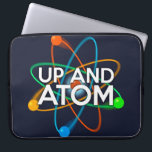 UP OCH ATOM Science Laptop Fodral<br><div class="desc">En coola-,  trendig- och roligt-vetenskap inspirerade laptop sleeve designat som en gåva till alla vetenskapsmän,  vetenskapslärare,  vetenskapslärare,  studenter,  i kort,  vilken vetenskapsman som helst i ditt liv (och det inkluderar dig)! Designad av Science Geekness© på http://www.zazzle.com/sciencegeekness*</div>