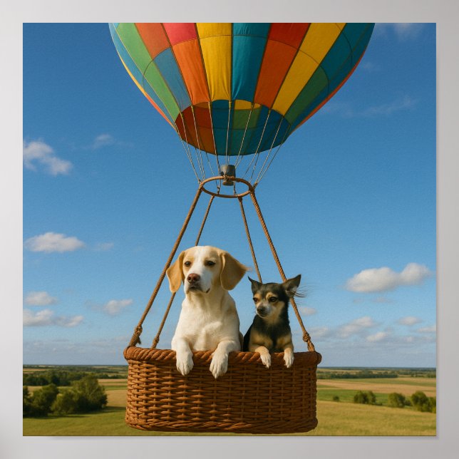 "Up, Up and Away" Poster (Framsidan)