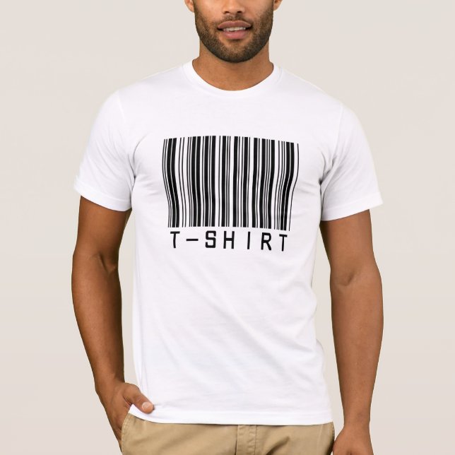 Upc-BarcodeT-tröja Tee Shirt (Framsida)