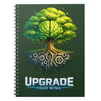 Upgrade Your Mind Design Anteckningsbok