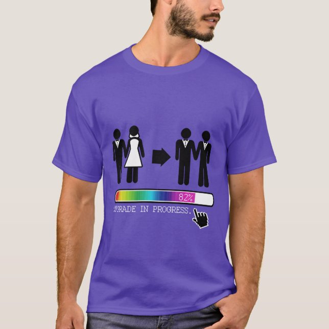 UPGRADERA TILL GAY T SHIRT (Framsida)