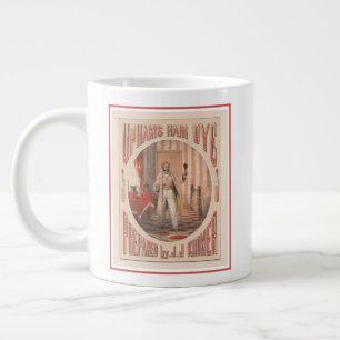 Uphams Hair Dye, Circa 1864 Jumbo Mugg