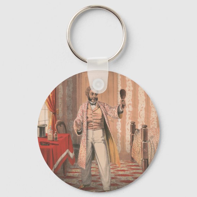 Uphams Hair Dye, Circa 1864 Nyckelring (Framsida)