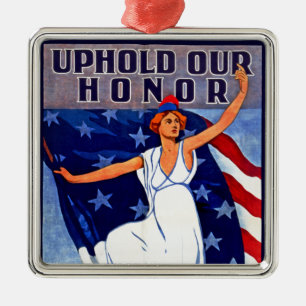 Uphold our Honor Julgransprydnad Metall