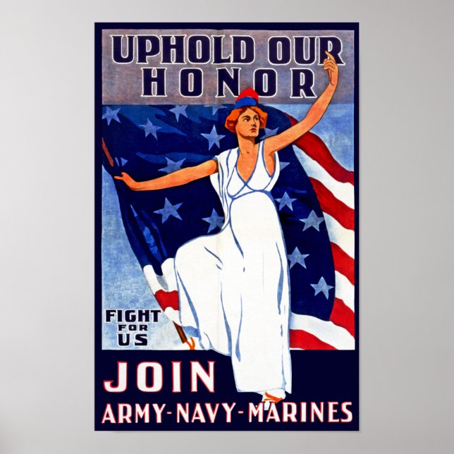 Uphold our Honor Poster (Framsidan)