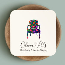 Upholsterer Blommigt Inredingsdesign Fransk Ordför