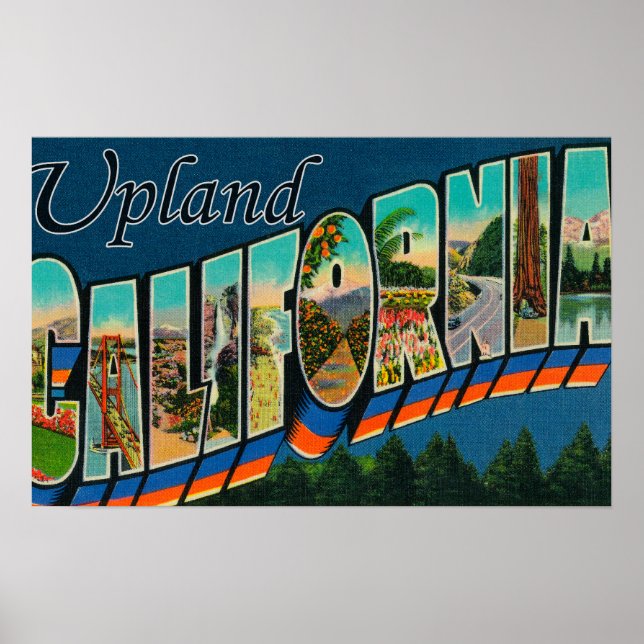 Upland, Kalifornien - Stora Brev Scenes Poster (Framsidan)