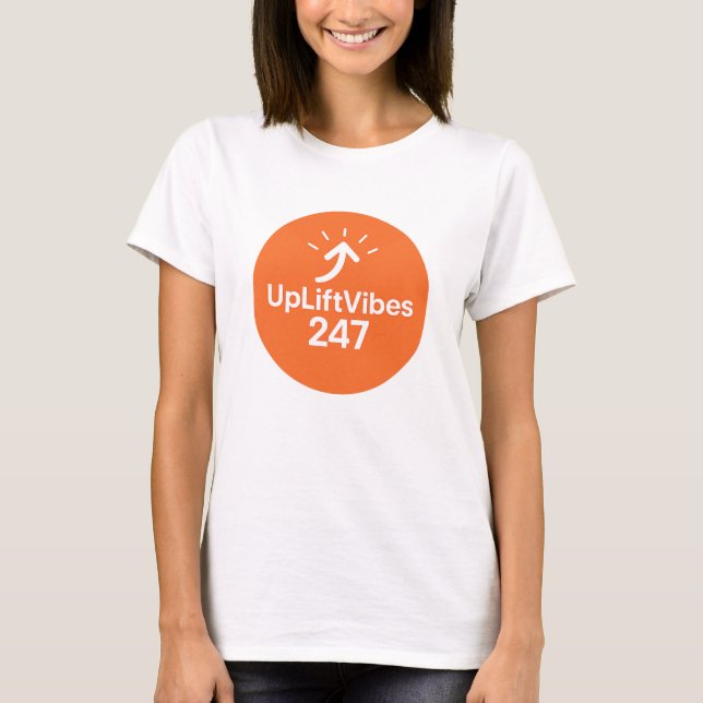 UpLiftVibes247 T Shirt (Framsida)