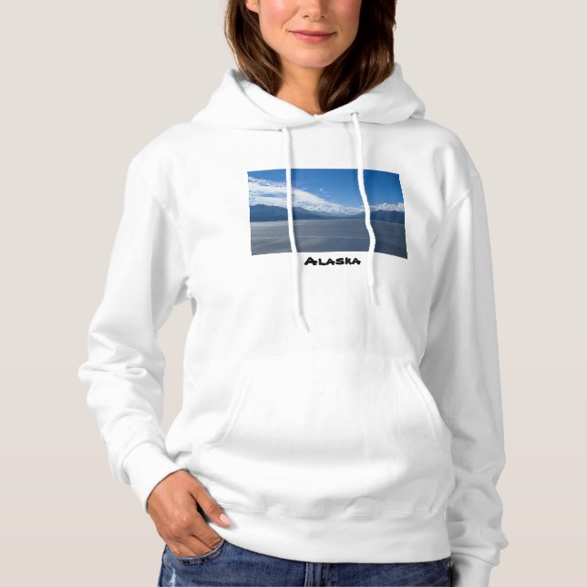 Upliving Alaska Mountains T Shirt (Framsida)
