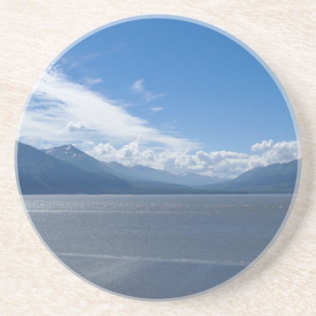 Upliving Alaska Mountains Underlägg Sandsten (Framsidan)