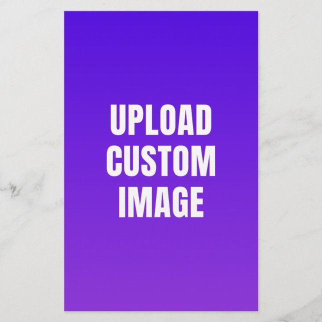Upload 2 Custom Image - Add Your Own To Print On A Brevpapper (Framsida)