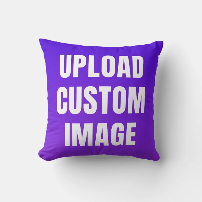 Upload 2 Custom Image - Add Your Own To Print On A Kudde (Framsida)