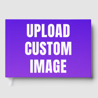 Upload Custom 3 Image - Add Your Own To Print On A Gästböcker