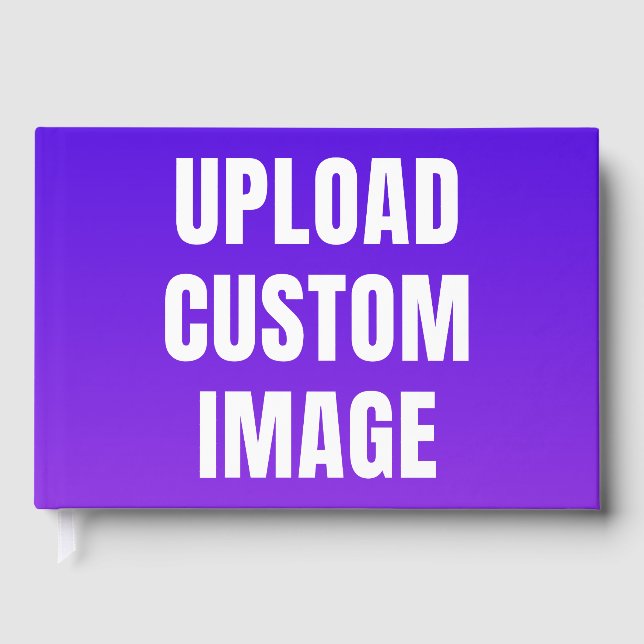 Upload Custom 3 Image - Add Your Own To Print On A Gästböcker (Framsida)