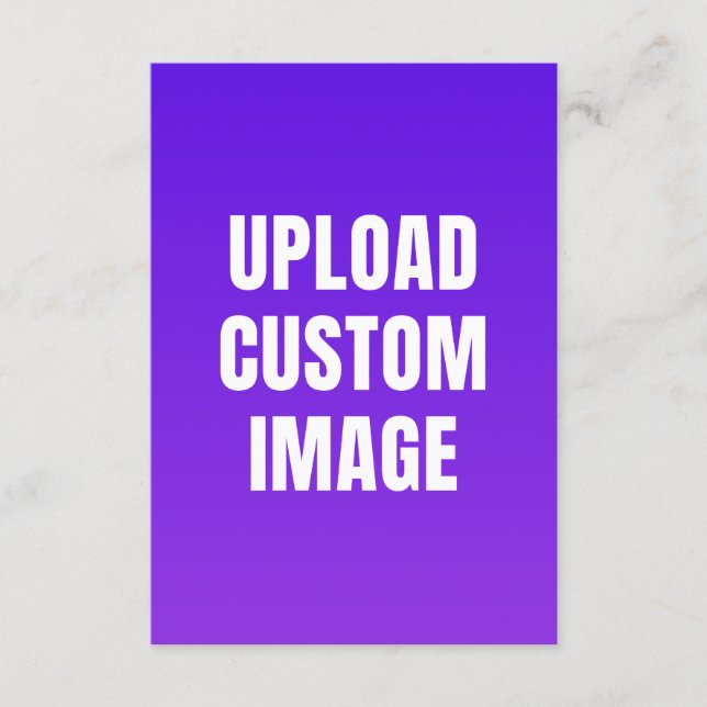 Upload Custom Image - Add Your Own To Print On A Inbjudningar (Framsida)