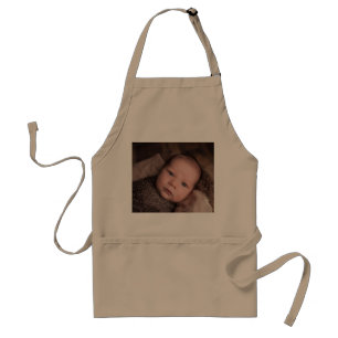 Upload ditt egna fotoförkläde för vuxen, ungar förkläde