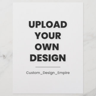 Upload Your Own Design Here | Custom Template Brevhuvud