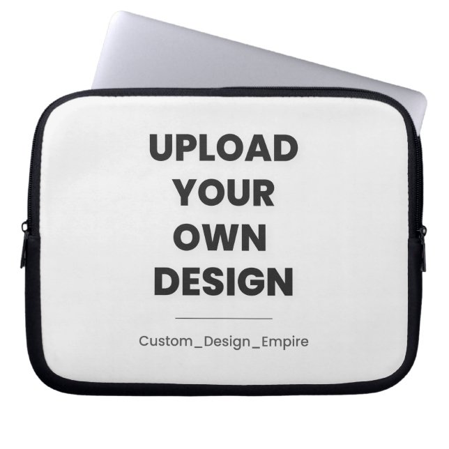 Upload Your Own Design Here | Custom Template Laptop Fodral (Framsidan)