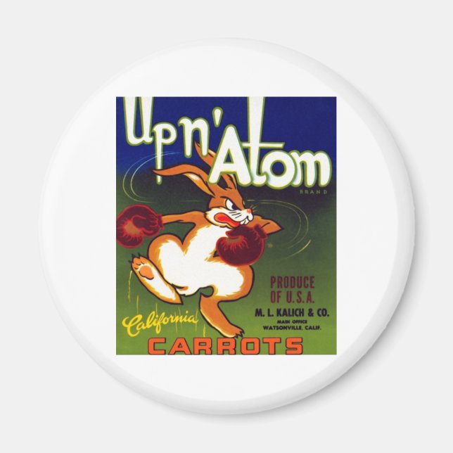 Upn Atom Carrots Magnet (Framsidan)