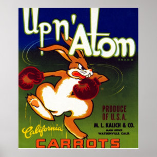 Upn Atom Carrots Poster