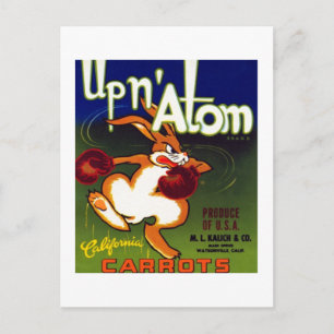 Upn Atom Carrots Vykort