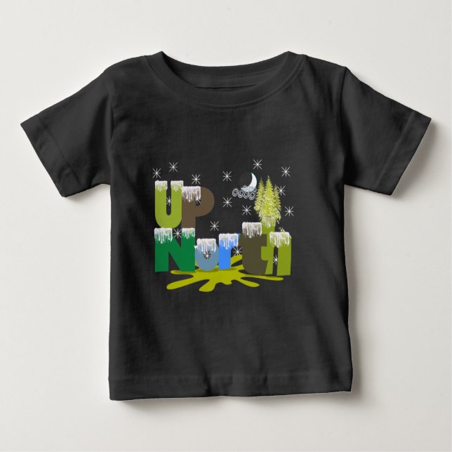 UpNorth Gifts and Apparatur Tee Shirt (Framsida)