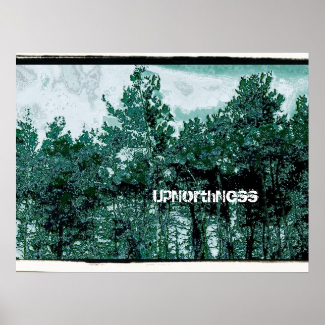 UpNorthNess Affisch (Framsidan)