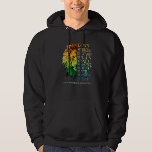 Upp aldrig Ge upp Lejont nedtoningssyndrom T21 Hoodie