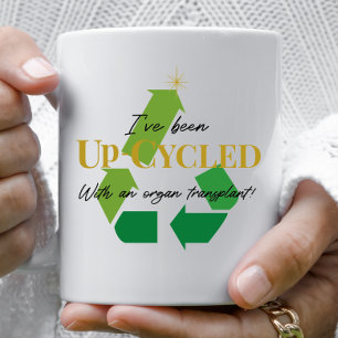 Upp-cyklat Anpassade Kaffe Mugg
