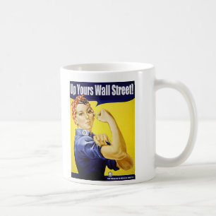 Upp den din wall street kaffemugg