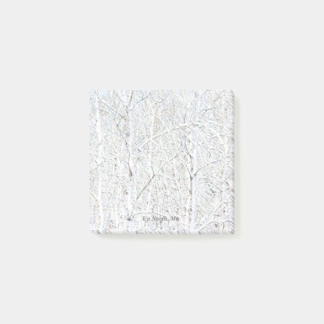 Upp den norr snöskogen post-it block (Framsida)