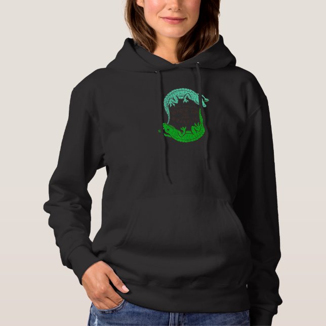 Upp för lite vasslin-Krokodiler T Shirt (Framsida)