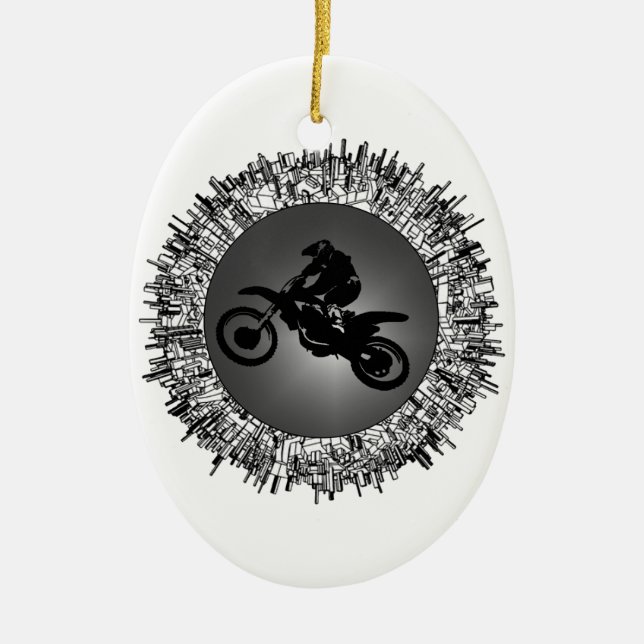 UPP FÖR MX JULGRANSPRYDNAD KERAMIK (Framsidan)