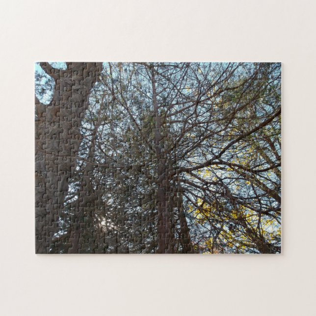 Upp genom Grenar Pussel (Horisontell)