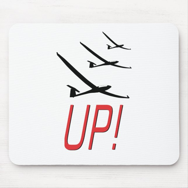 UPP!  Glidflygplan Sailplane Musmatta (Framsidan)