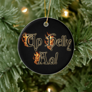 Upp Helly Aa! Julgransprydnad Keramik