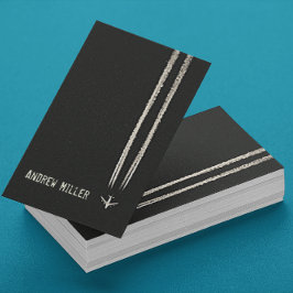 Upp i Himlar/Höjdflygplanet Pilot Visitkort