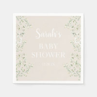 Upp i Molnen Babykläder Napkins