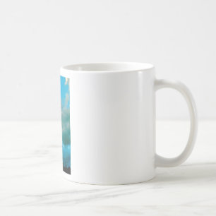 Upp i molnen kaffemugg