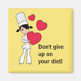 Upp inte Ge på matsvinnet Magnet