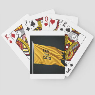Upp med Cats Poker-kort Casinokort