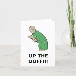 Upp med Duff! Tack Kort