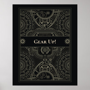 Upp med er! Anpassningsbar Motivering Poster