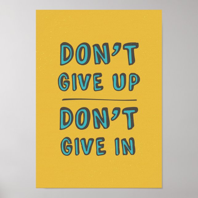 Upp med Ge. Poster (Framsidan)