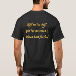 Upp med Helly Aa! med Ljuset upp natttexten T Shirt