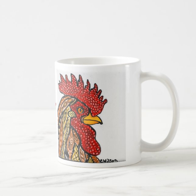 Upp med hönorna kaffemugg (Höger)