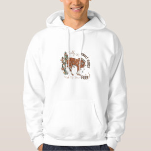 Upp med Jingle Horses Plocka - upp till julafton Hoodie
